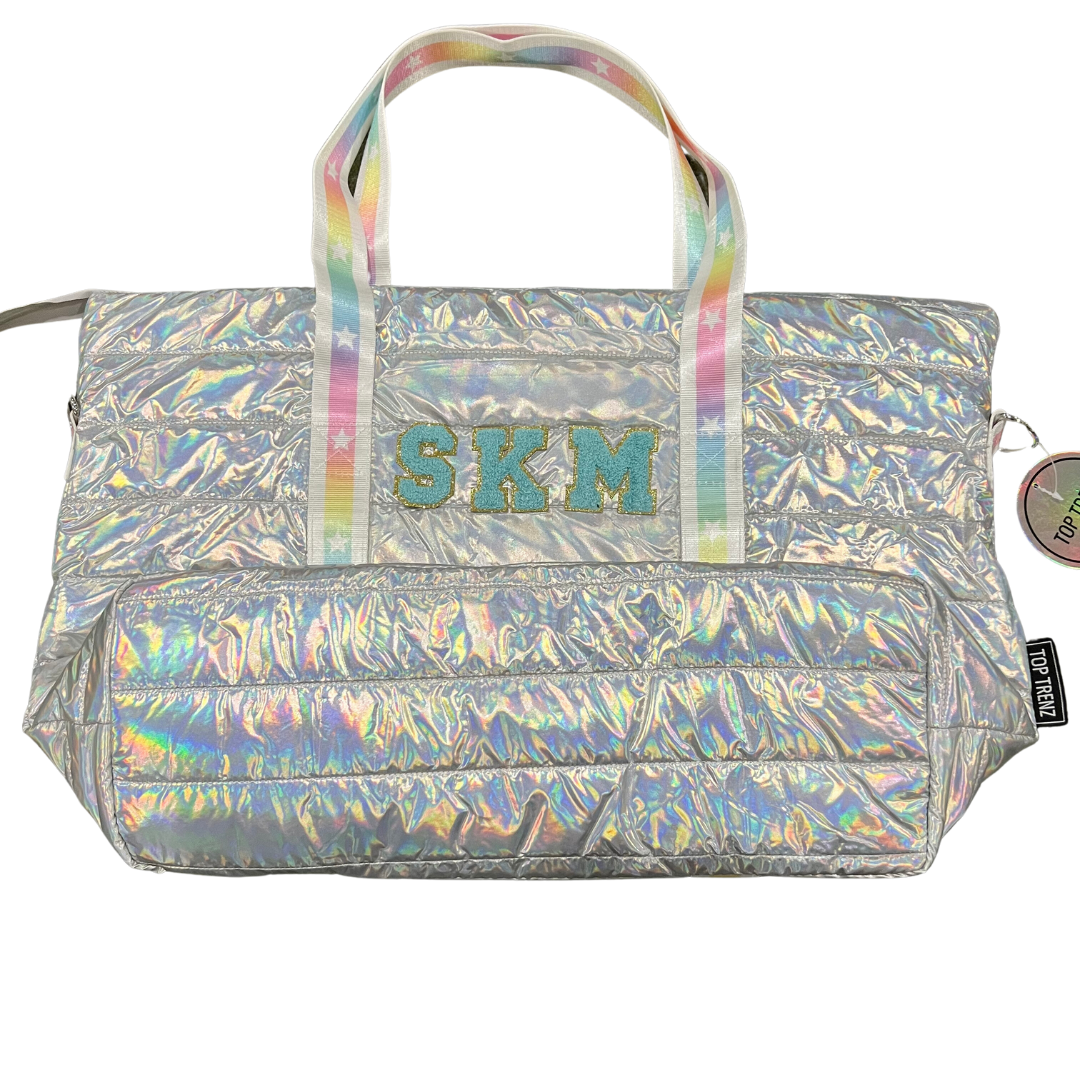 Large Weekender Puffer Tote Bag