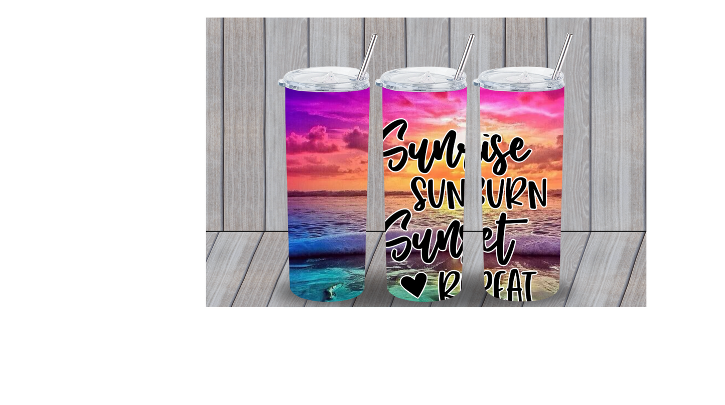 Sunrise Sunburn Sunset Repeat