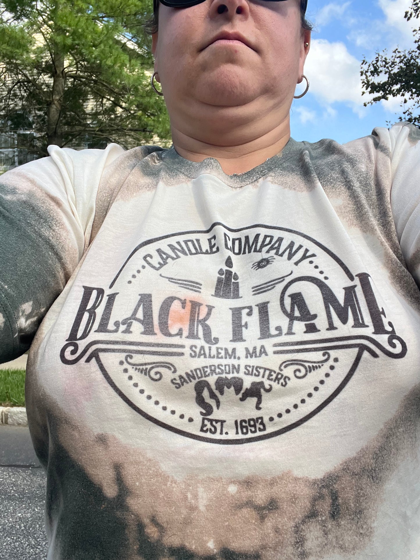 Black Flame Candle