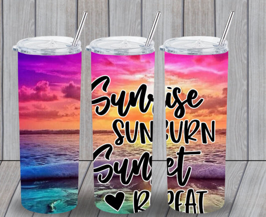 Sunrise Sunburn Sunset Repeat