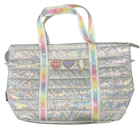 Large Weekender Puffer Tote Bag